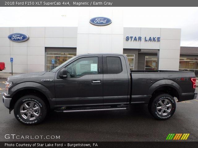 2018 Ford F150 XLT SuperCab 4x4 in Magnetic