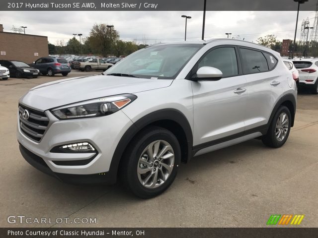 2017 Hyundai Tucson SE AWD in Molten Silver