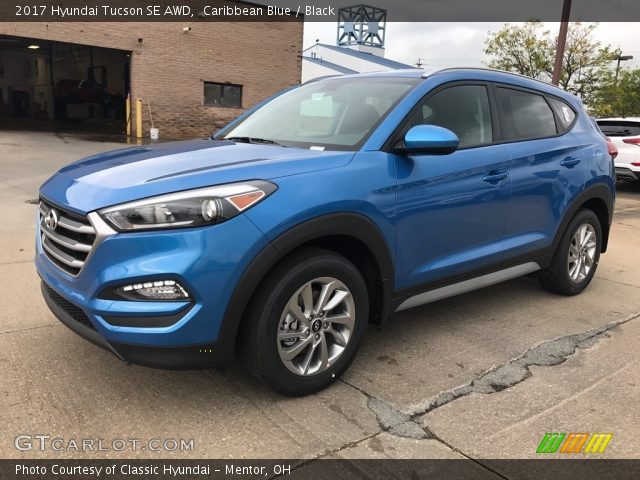 2017 Hyundai Tucson SE AWD in Caribbean Blue