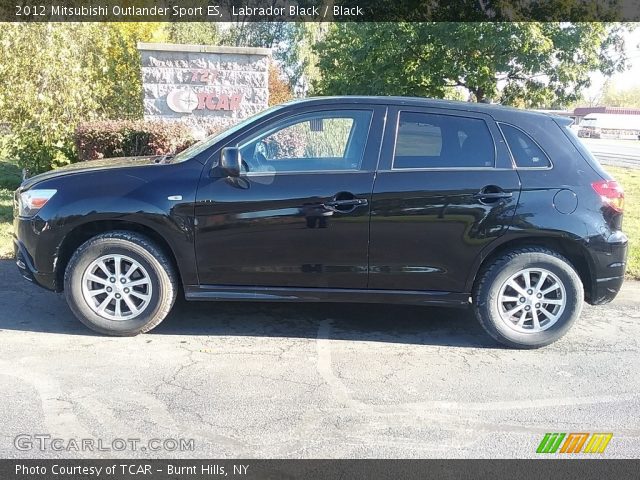 2012 Mitsubishi Outlander Sport ES in Labrador Black