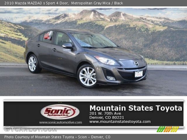 2010 Mazda MAZDA3 s Sport 4 Door in Metropolitan Gray Mica