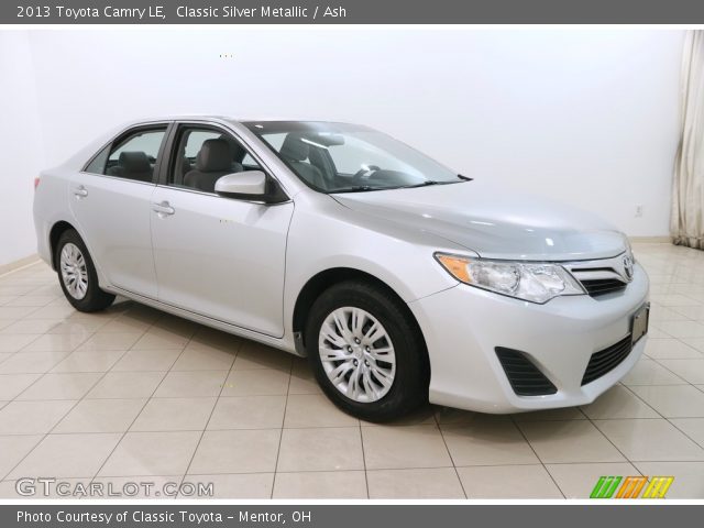 2013 Toyota Camry LE in Classic Silver Metallic