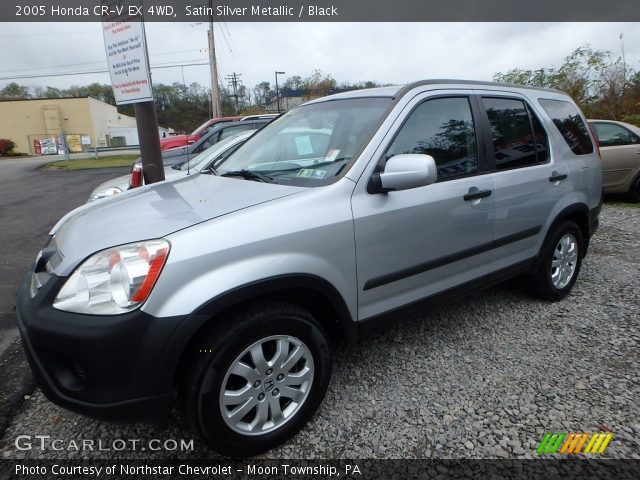 2005 Honda CR-V EX 4WD in Satin Silver Metallic