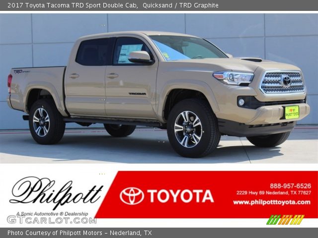 2017 Toyota Tacoma TRD Sport Double Cab in Quicksand
