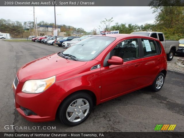 2009 Chevrolet Aveo Aveo5 LT in Sport Red