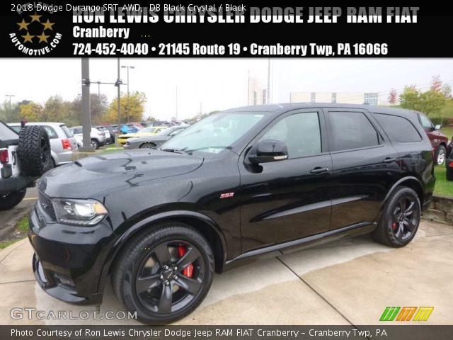 2018 Dodge Durango SRT AWD in DB Black Crystal