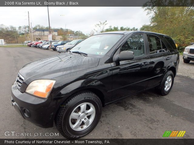 2008 Kia Sorento LX in Ebony Black