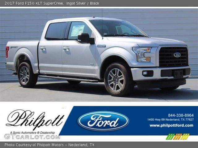 2017 Ford F150 XLT SuperCrew in Ingot Silver