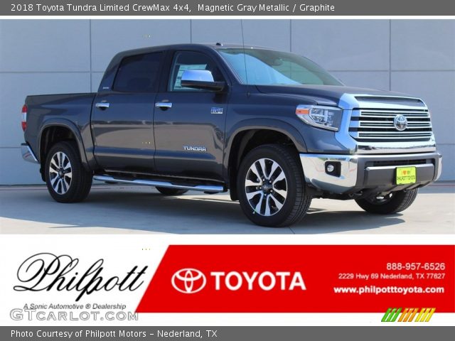 2018 Toyota Tundra Limited CrewMax 4x4 in Magnetic Gray Metallic