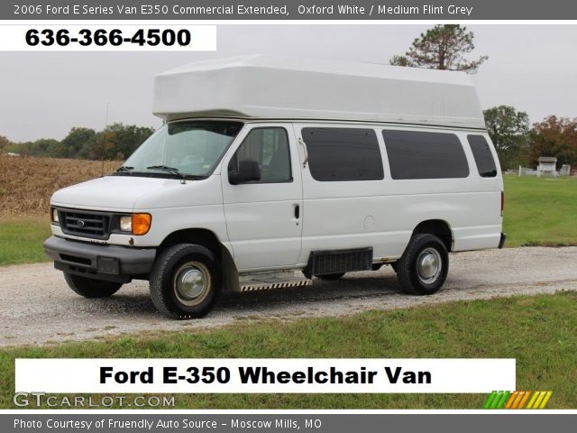 2006 Ford E Series Van E350 Commercial Extended in Oxford White