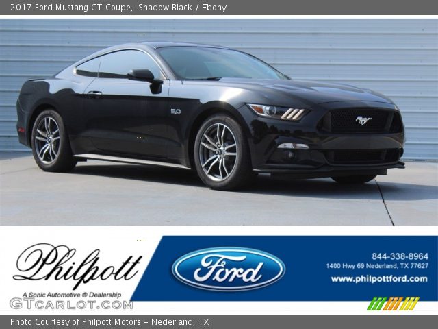 2017 Ford Mustang GT Coupe in Shadow Black