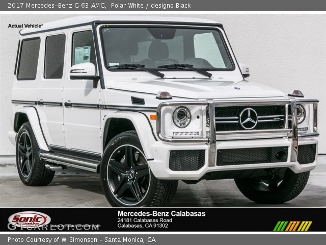 2017 Mercedes-Benz G 63 AMG in Polar White