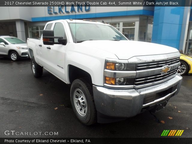 2017 Chevrolet Silverado 2500HD Work Truck Double Cab 4x4 in Summit White