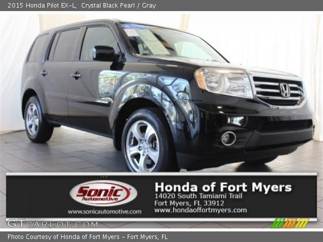 2015 Honda Pilot EX-L in Crystal Black Pearl