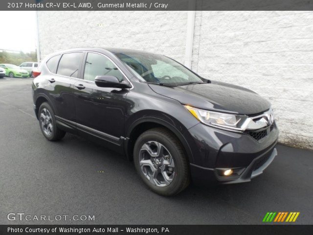 2017 Honda CR-V EX-L AWD in Gunmetal Metallic