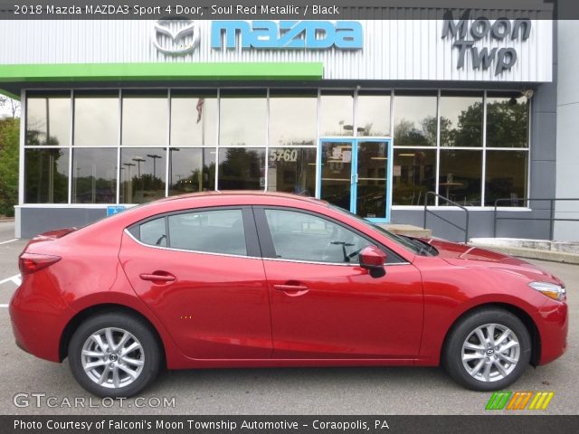 2018 Mazda MAZDA3 Sport 4 Door in Soul Red Metallic