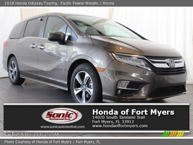 2018 Honda Odyssey Touring in Pacific Pewter Metallic