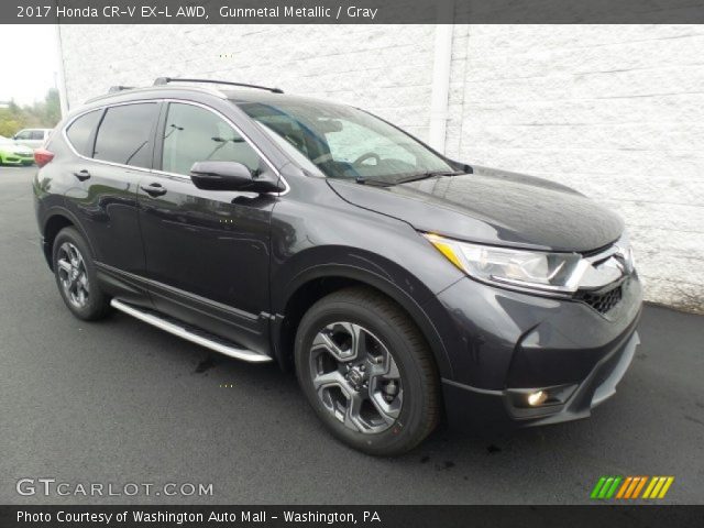 2017 Honda CR-V EX-L AWD in Gunmetal Metallic
