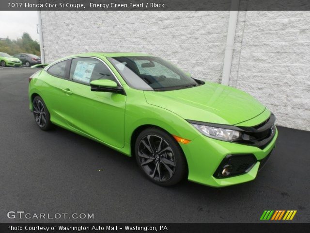 2017 Honda Civic Si Coupe in Energy Green Pearl