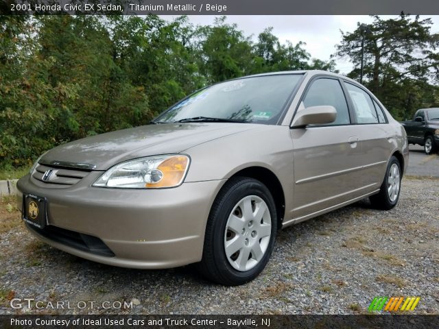 2001 Honda Civic EX Sedan in Titanium Metallic