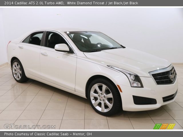 2014 Cadillac ATS 2.0L Turbo AWD in White Diamond Tricoat
