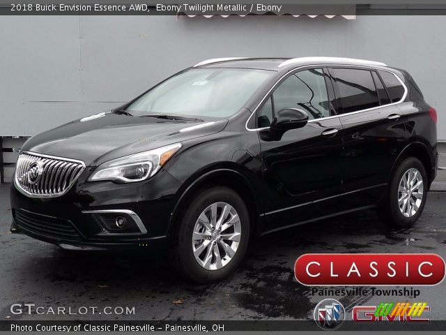2018 Buick Envision Essence AWD in Ebony Twilight Metallic