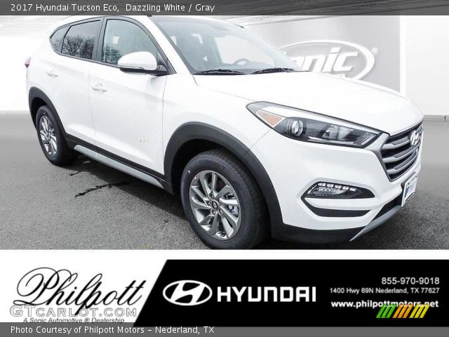 2017 Hyundai Tucson Eco in Dazzling White