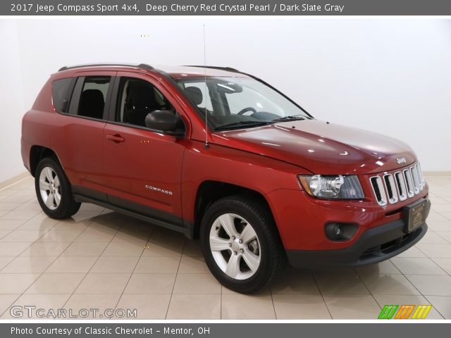 2017 Jeep Compass Sport 4x4 in Deep Cherry Red Crystal Pearl