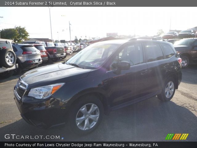 2014 Subaru Forester 2.5i Limited in Crystal Black Silica