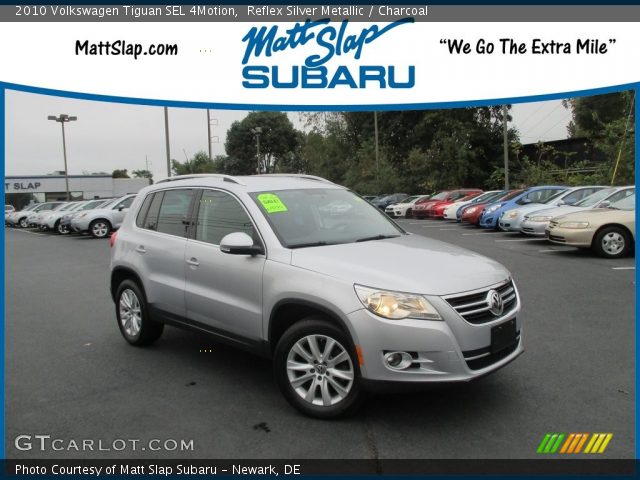 2010 Volkswagen Tiguan SEL 4Motion in Reflex Silver Metallic