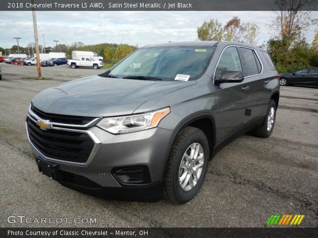 2018 Chevrolet Traverse LS AWD in Satin Steel Metallic