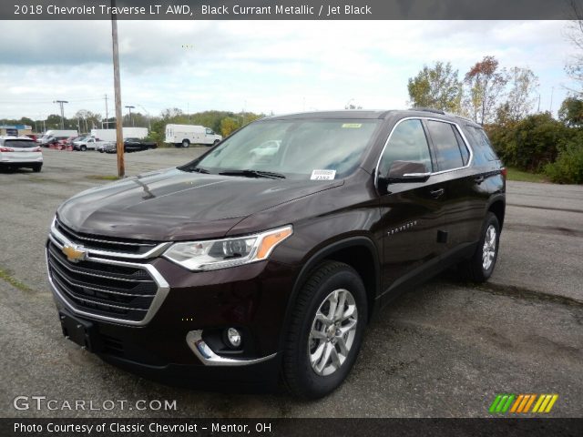 2018 Chevrolet Traverse LT AWD in Black Currant Metallic