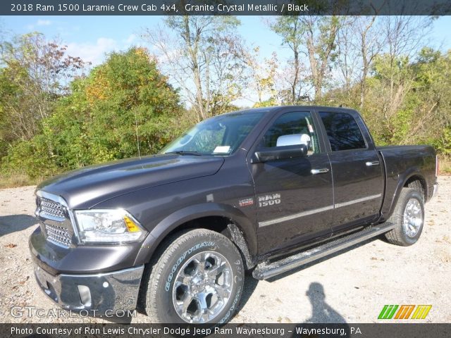 2018 Ram 1500 Laramie Crew Cab 4x4 in Granite Crystal Metallic