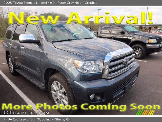 2008 Toyota Sequoia Limited 4WD in Pyrite Gray Mica