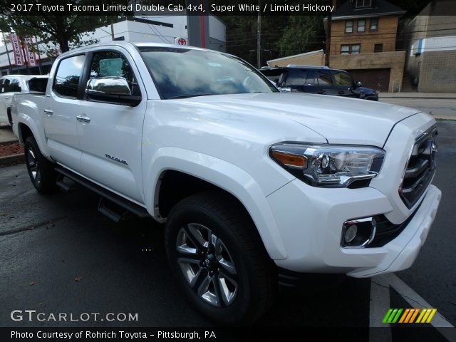 2017 Toyota Tacoma Limited Double Cab 4x4 in Super White