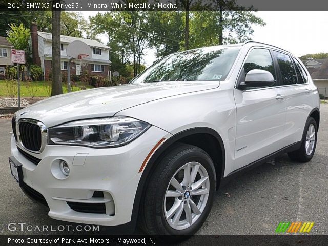 2014 BMW X5 xDrive35i in Mineral White Metallic
