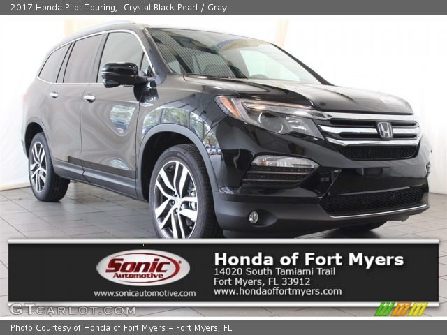 2017 Honda Pilot Touring in Crystal Black Pearl