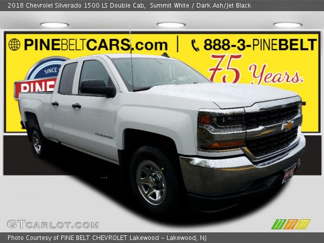 2018 Chevrolet Silverado 1500 LS Double Cab in Summit White