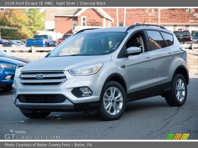 2018 Ford Escape SE 4WD in Ingot Silver