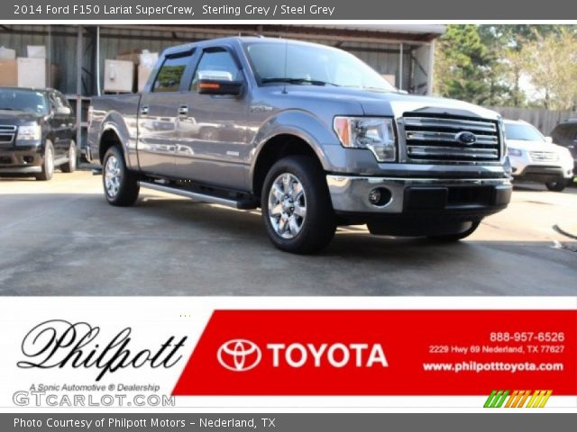 2014 Ford F150 Lariat SuperCrew in Sterling Grey