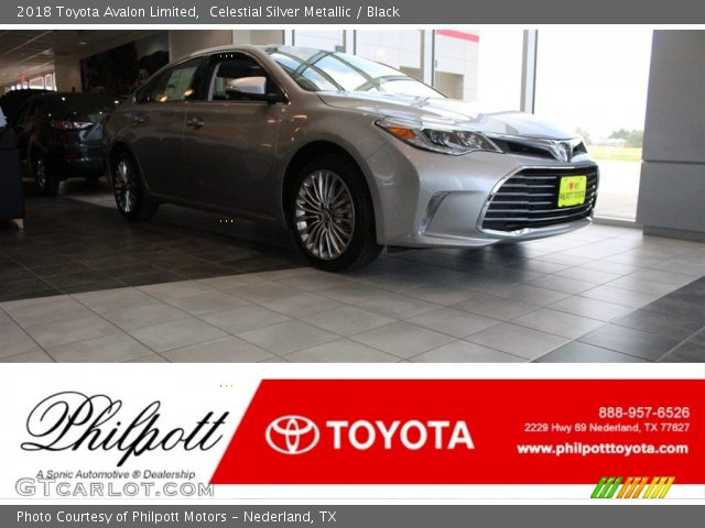 2018 Toyota Avalon Limited in Celestial Silver Metallic