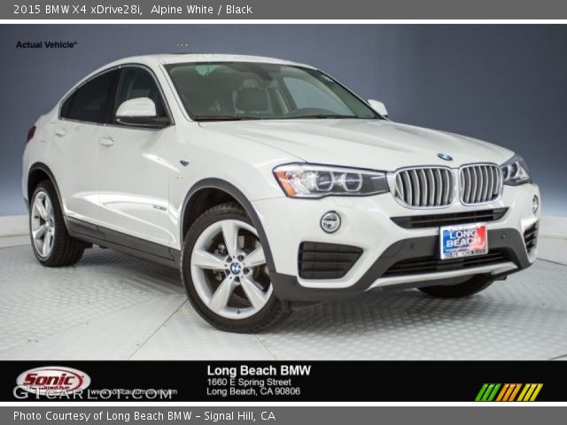 2015 BMW X4 xDrive28i in Alpine White