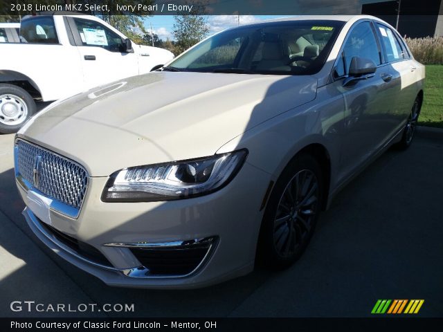 2018 Lincoln MKZ Select in Ivory Pearl