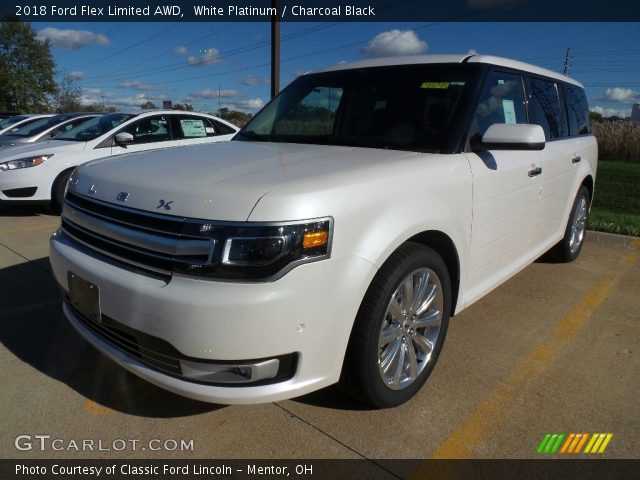 2018 Ford Flex Limited AWD in White Platinum