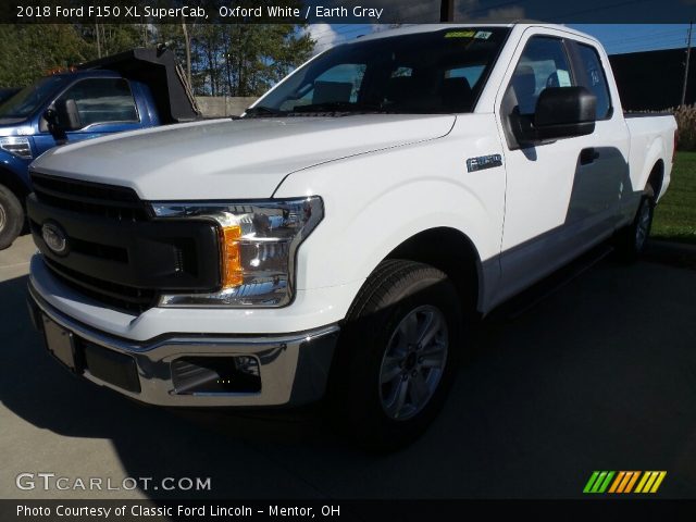 2018 Ford F150 XL SuperCab in Oxford White