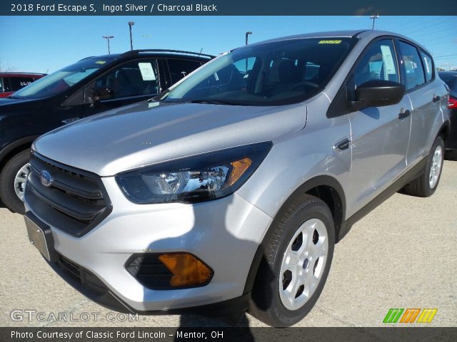 2018 Ford Escape S in Ingot Silver