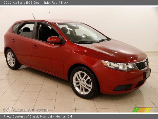 2011 Kia Forte EX 5 Door in Spicy Red