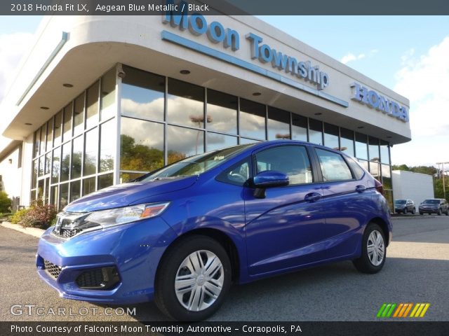 2018 Honda Fit LX in Aegean Blue Metallic