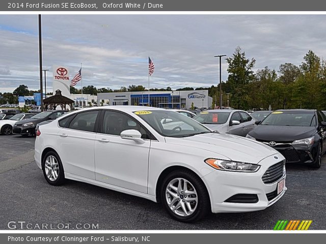 2014 Ford Fusion SE EcoBoost in Oxford White