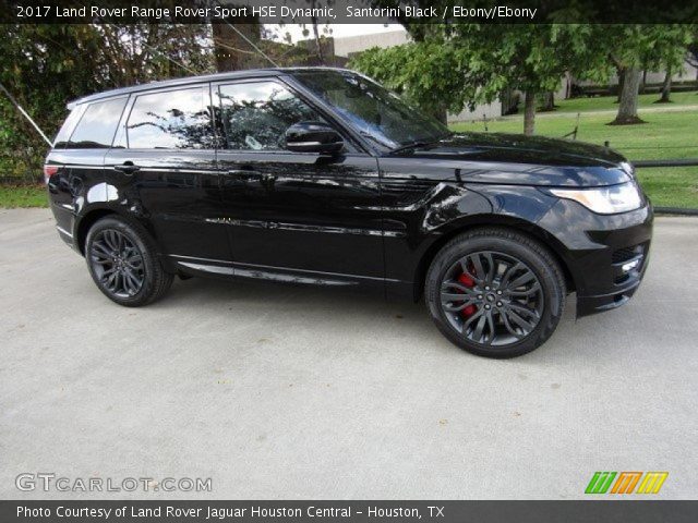 2017 Land Rover Range Rover Sport HSE Dynamic in Santorini Black
